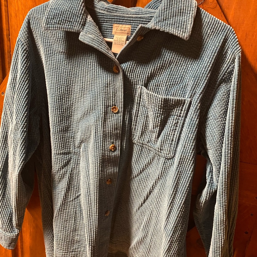 L.L. Bean Corduroy Button Up
